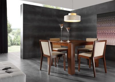 Modernios klasikos svetainės valgomojo baldai Nona 32