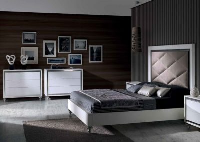 Modernios klasikos miegamojo baldai Alba 17