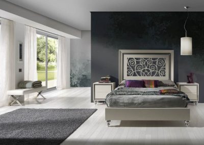 Modernios klasikos miegamojo baldai Alba 2