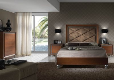 Modernios klasikos miegamojo baldai Alba
