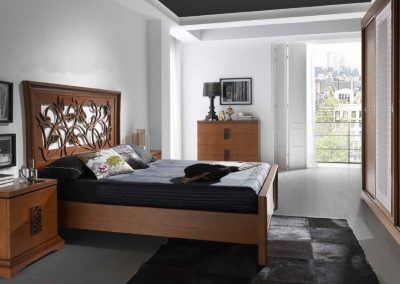 Modernios klasikos miegamojo baldai Nicol 12