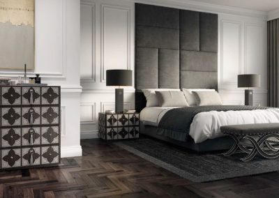 Modernios klasikos miegamojo baldai Valentina 10