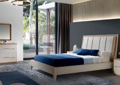 Modernios klasikos miegamojo baldai Valentina 2
