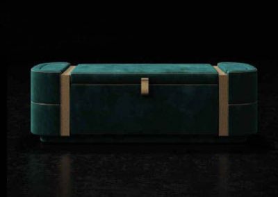 Modernios klasikos suoliukas dėžė Dor ref.56661