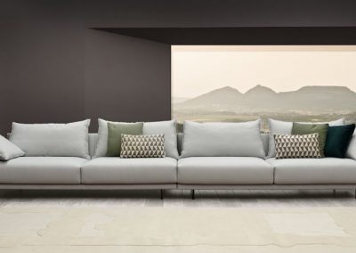 Modernūs minkšti svetainės baldai sofa Senso 4
