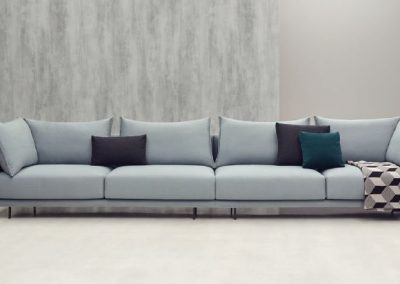 Modernūs minkšti svetainės baldai sofa Senso