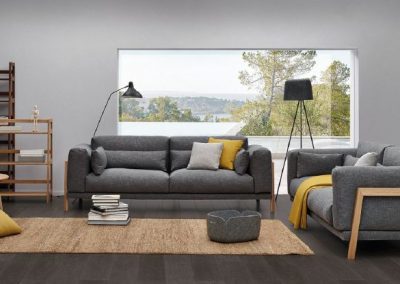 Modernūs minkšti svetainės baldai sofa Time 3