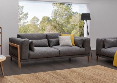 Modernūs minkšti svetainės baldai sofa Time 6