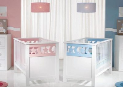 Modernios klasikos kūdikio baldai Stella 1