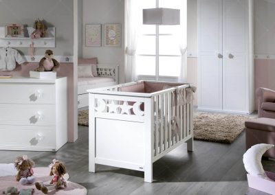 Modernios klasikos kūdikio baldai Stella 5