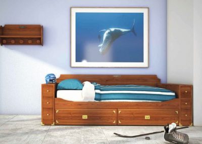 Modernios klasikos vaiko kambario baldai Camarote 10