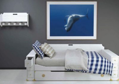 Modernios klasikos vaiko kambario baldai Camarote 11