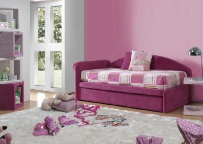 Modernios klasikos vaiko kambario baldai Rosa