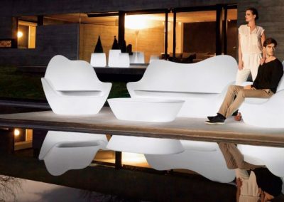 Modernūs lauko baldai sofa Sabinas