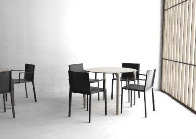 Modernūs lauko baldai stalas kėdės Quartz 10