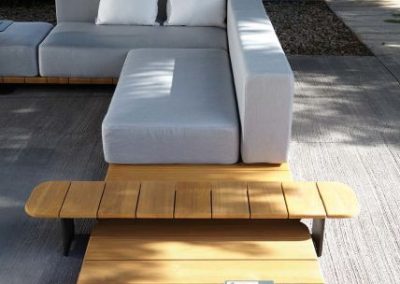 Modernūs lauko baldai sofa Pal 2
