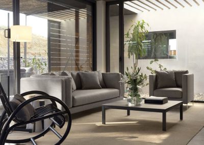 Modernūs lauko baldai sofa Slim 3