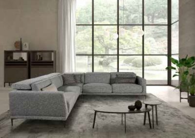 Modernūs minkšti svetainės baldai sofa Delfos 2