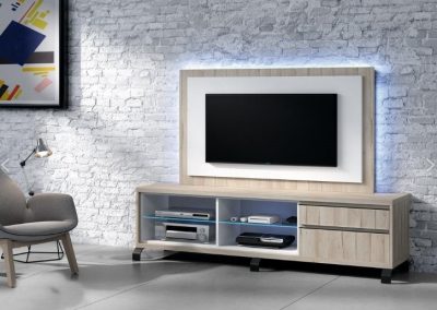 Modernūs svetainės baldai TV modulis Kay_2964