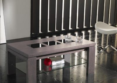 Modernūs svetainės baldai staliukas Cubic E5000