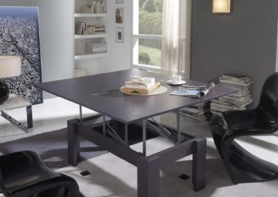 Modernūs svetainės baldai staliukas valgomojo stalas Cubic EM28000.1