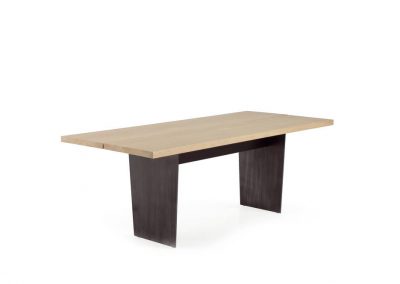 Modernus valgomojo stalas Slats_mesa rectangular