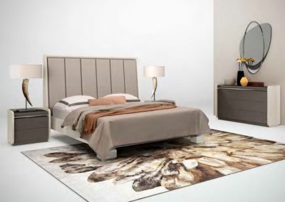 Modernūs miegamojo baldai Riviera