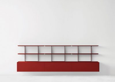 Modernūs svetainės baldai Team Shelf System 10