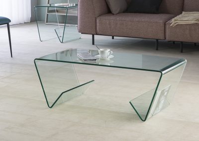 Modernūs svetainės baldai staliukas Glass II 553095