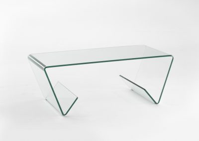 Modernūs svetainės baldai staliukas Glass II 553095+2