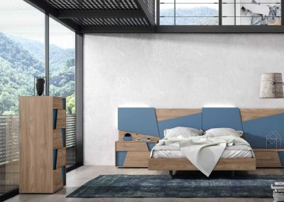 Modernūs miegamojo baldai Tetris 0017