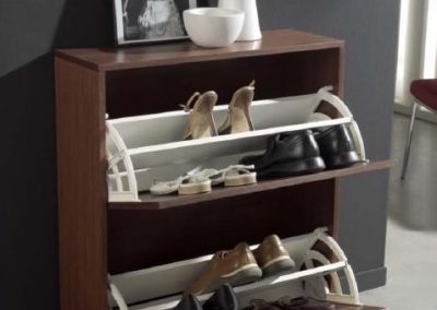 Modernūs prieškambario baldai batų komoda Cubic I1010.1