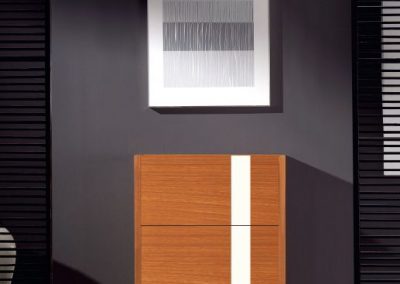 Modernūs prieškambario baldai batų komoda Cubic I810