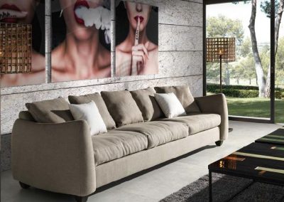 Modernios klasikos minkšti svetainės baldai sofa Icon 2