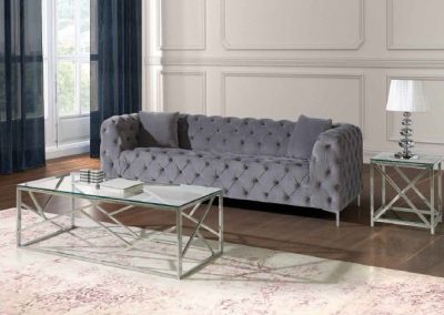 Modernios klasikos minkšti svetainės baldai sofa Venecia 1