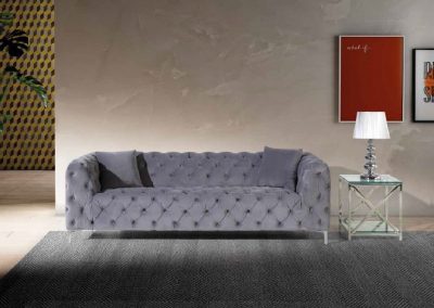 Modernios klasikos minkšti svetainės baldai sofa Venecia