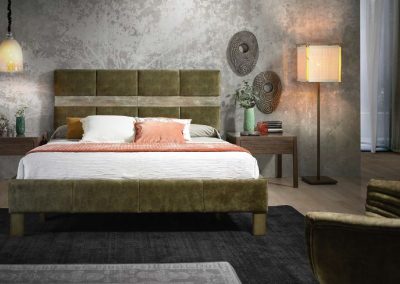 Modernūs miegamojo baldai lova Icon