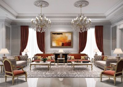Klasikinio stiliaus sofa krėslas Classico 6
