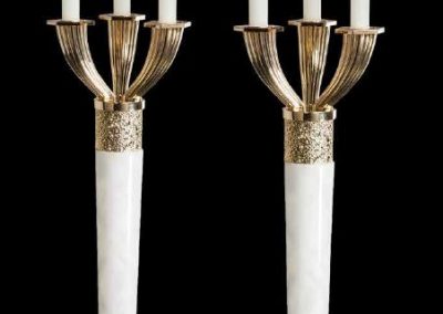 Modenios klasikos žvakidės CAN 82 ALBO