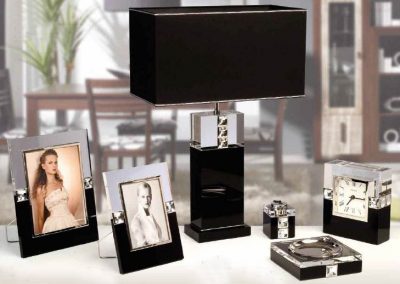 Modernios klasikos nuotraukų rėmeliai laikrodis šviestuvas rūkymui skirtas rinkinukas NT