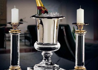 Modernios klasikos žvakidė CAN 34 butelio laikiklis JAR