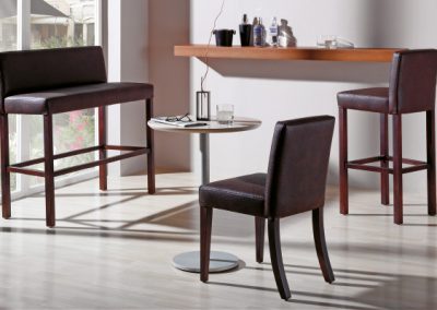 Modernios klasikos valgomojo baldai kėdė baro kėdė Fiza