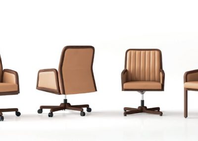 Modernios klasikos ofiso kėdės Ilius