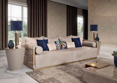 Modernios klasikos svetainės sofa baldai Gatsby 1