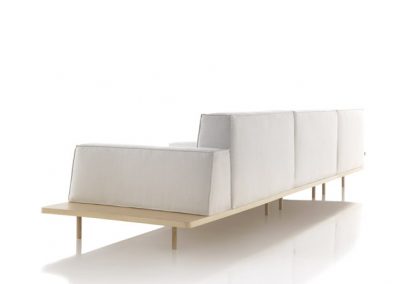 Modernūs minkšti svetainės baldai sofa Mus 3