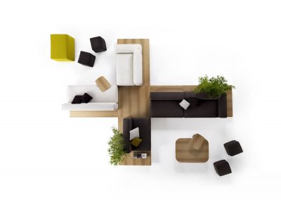 Modernūs minkšti svetainės baldai sofa Mus 4