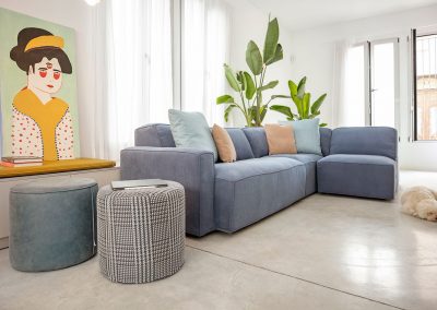 Modernūs minkšti svetainės baldai sofa Soft 2