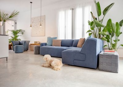 Modernūs minkšti svetainės baldai sofa Soft