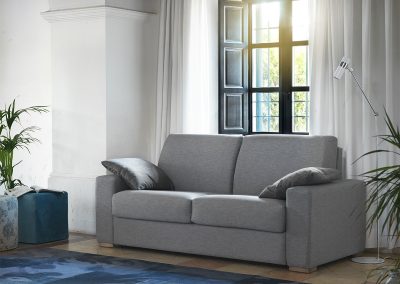 Modernūs minkšti svetainės baldai sofa lova Nix 1