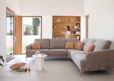 Modernūs minkšti svetainės baldai sofa Rondo 5